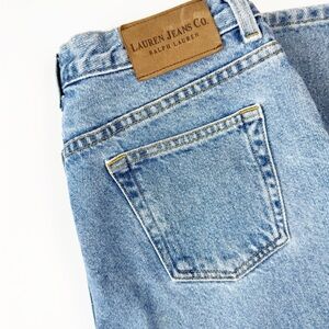 Vintage Lauren Jeans (Ralph Lauren) Perfect Wash Denim Jeans Size 10 Petite